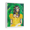 Chica en vestido amarillo - Jimena Escobedo | Cuadro decorativo de Canvas Lab