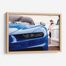 Bugatti Chiron azul | Cuadro decorativo de Canvas Lab