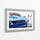 Bugatti Chiron azul | Cuadro decorativo de Canvas Lab