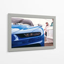 Bugatti Chiron azul | Cuadro decorativo de Canvas Lab