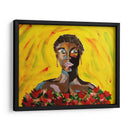 Mujer con flores - Jimena Escobedo | Cuadro decorativo de Canvas Lab