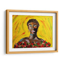 Mujer con flores - Jimena Escobedo | Cuadro decorativo de Canvas Lab