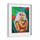 Mujer con flores en el cabello - Jimena Escobedo | Cuadro decorativo de Canvas Lab