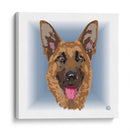 GermanShepherdCL - Corrococho | Cuadro decorativo de Canvas Lab