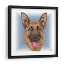 GermanShepherdCL - Corrococho | Cuadro decorativo de Canvas Lab