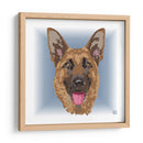 GermanShepherdCL - Corrococho | Cuadro decorativo de Canvas Lab