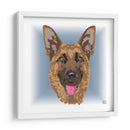 GermanShepherdCL - Corrococho | Cuadro decorativo de Canvas Lab
