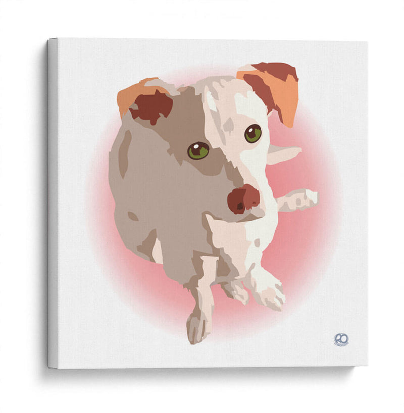 JackRussellSitCL - Corrococho | Cuadro decorativo de Canvas Lab