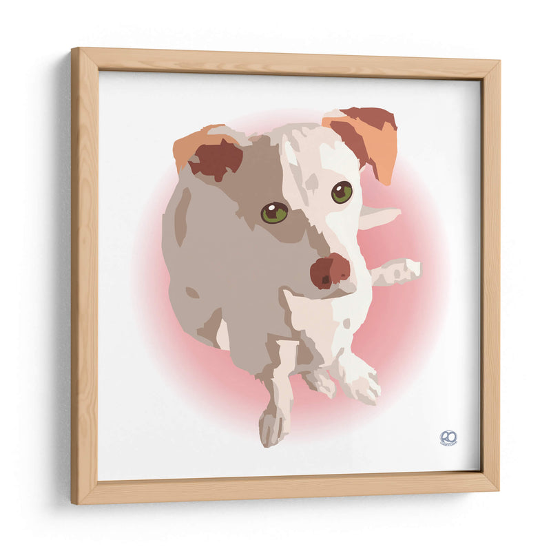 JackRussellSitCL - Corrococho | Cuadro decorativo de Canvas Lab