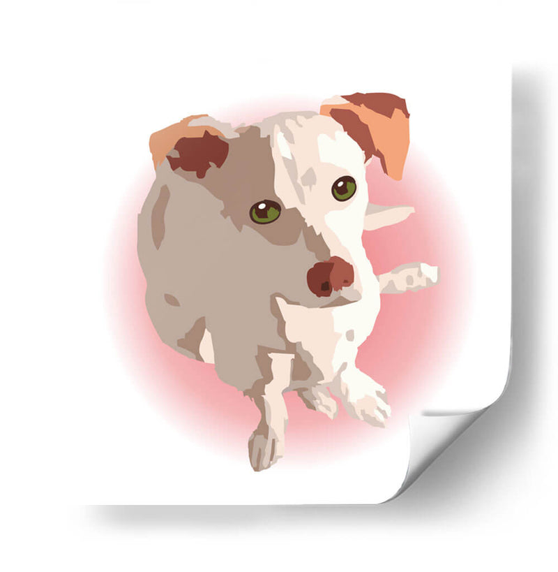 JackRussellSitCL - Corrococho | Cuadro decorativo de Canvas Lab