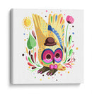 Buho de colores | Cuadro decorativo de Canvas Lab