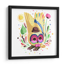 Buho de colores | Cuadro decorativo de Canvas Lab