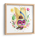 Buho de colores | Cuadro decorativo de Canvas Lab