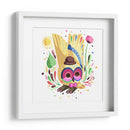 Buho de colores | Cuadro decorativo de Canvas Lab