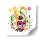 Buho de colores | Cuadro decorativo de Canvas Lab