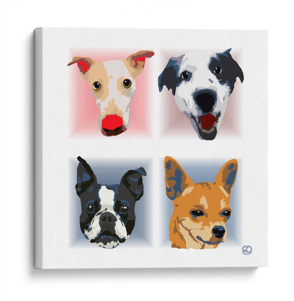 Pets1CL - Corrococho | Cuadro decorativo de Canvas Lab