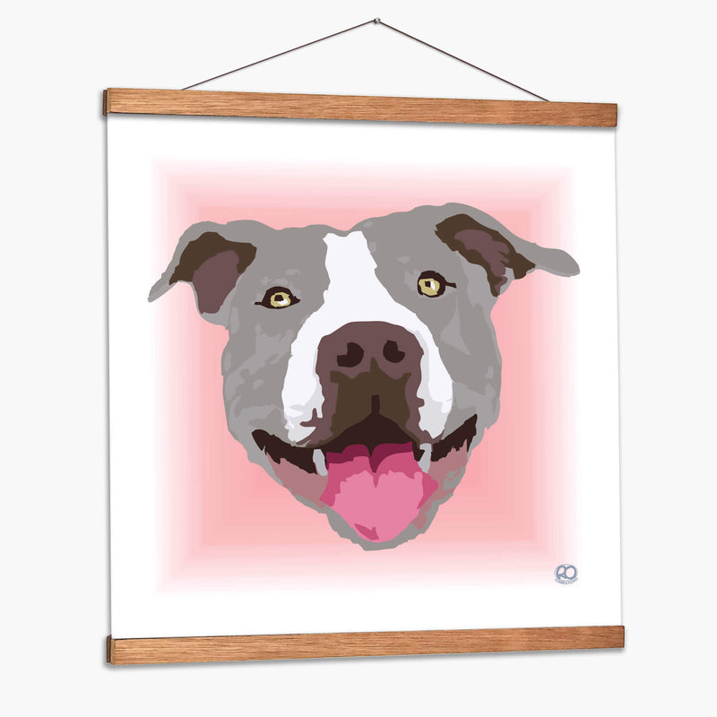 PitBullGCL - Corrococho | Cuadro decorativo de Canvas Lab