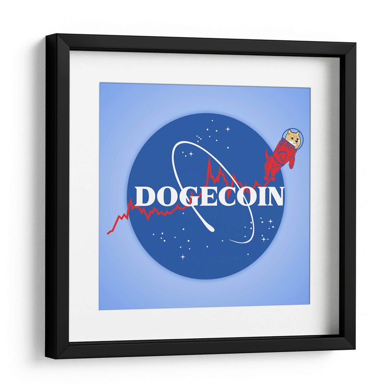 Dogecoin - Roge I. Luis | Cuadro decorativo de Canvas Lab