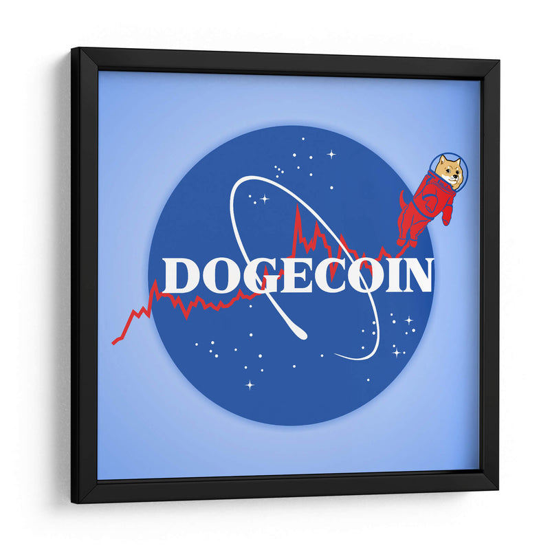 Dogecoin - Roge I. Luis | Cuadro decorativo de Canvas Lab
