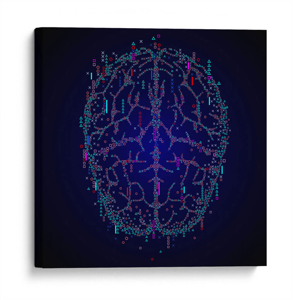 Cerebro Gamer - Roge I. Luis | Cuadro decorativo de Canvas Lab