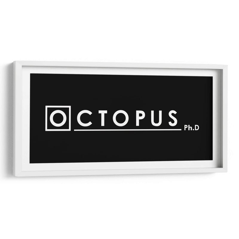 Octopus Ph.D. - Roge I. Luis | Cuadro decorativo de Canvas Lab
