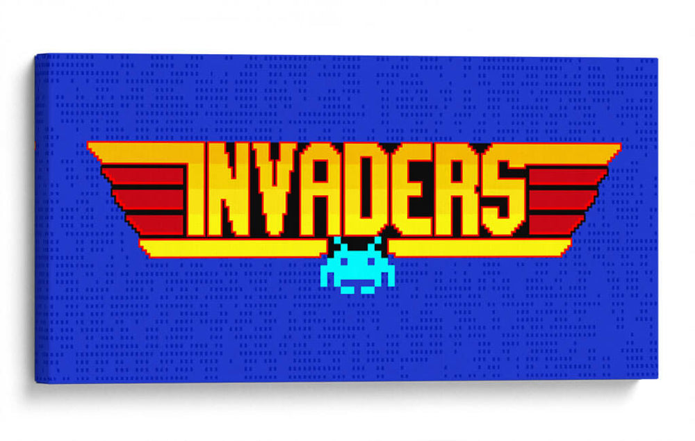 Pixel Art Invaders - Roge I. Luis | Cuadro decorativo de Canvas Lab