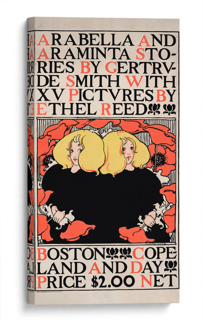 Arabella and Araminta Stories - Ethel Reed | Cuadro decorativo de Canvas Lab