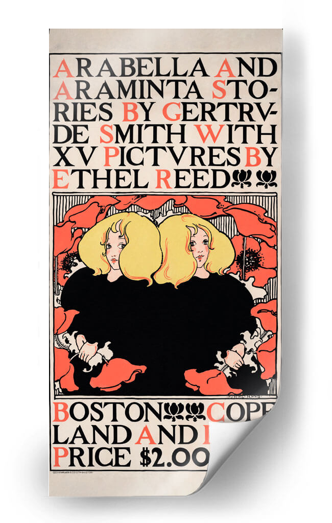 Arabella and Araminta Stories - Ethel Reed | Cuadro decorativo de Canvas Lab