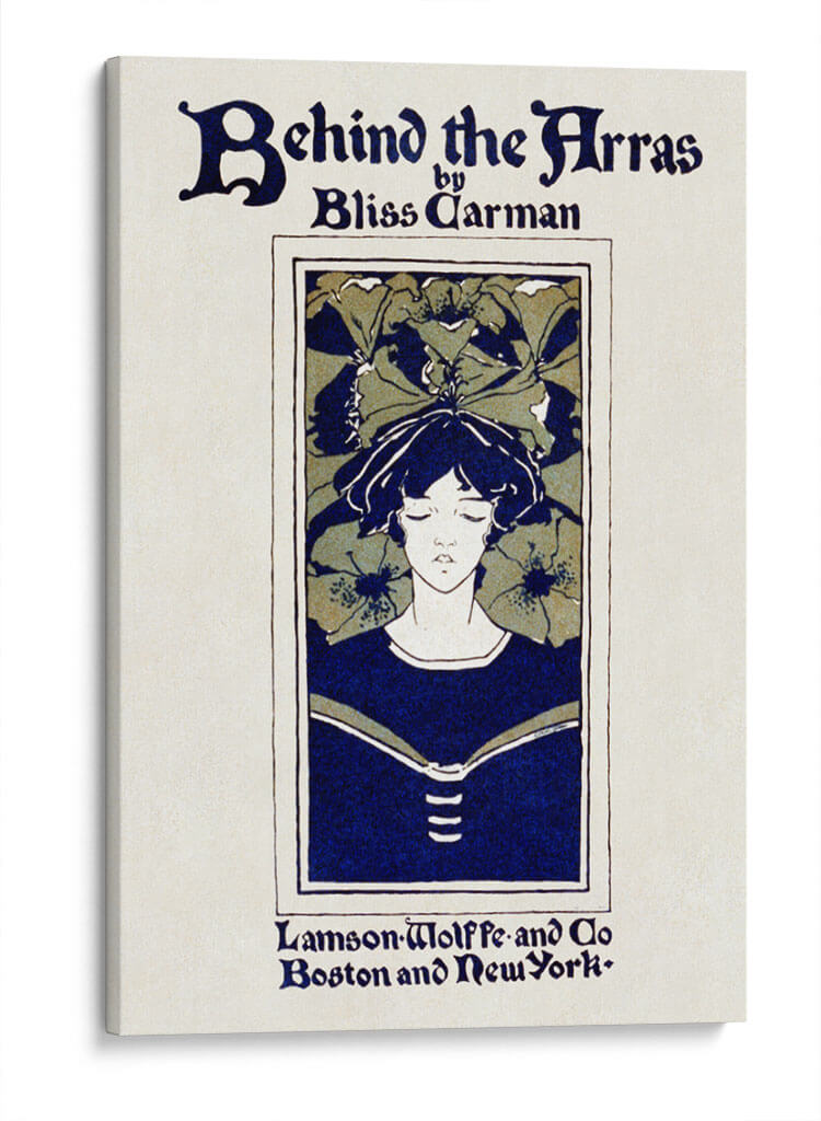 Behind the Arras - Ethel Reed | Cuadro decorativo de Canvas Lab