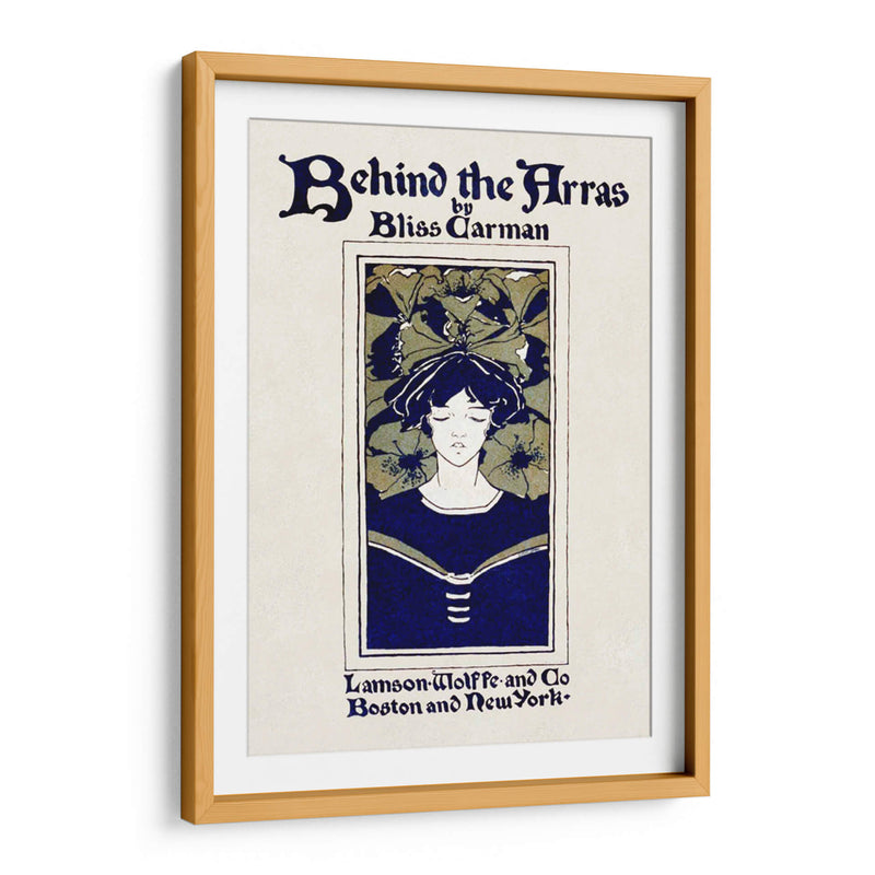 Behind the Arras - Ethel Reed | Cuadro decorativo de Canvas Lab