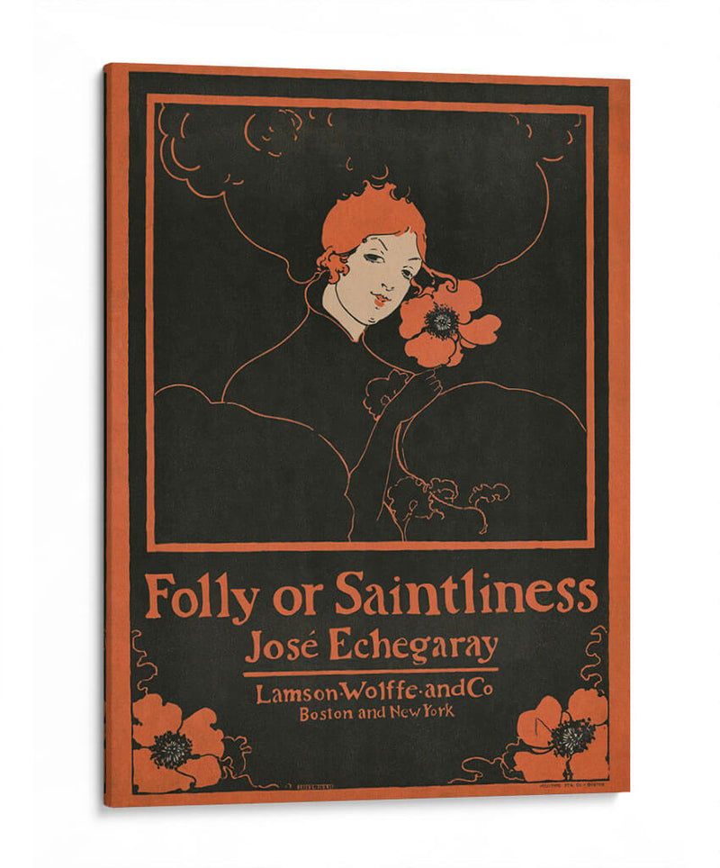 Folly or Saintliness - Ethel Reed | Cuadro decorativo de Canvas Lab