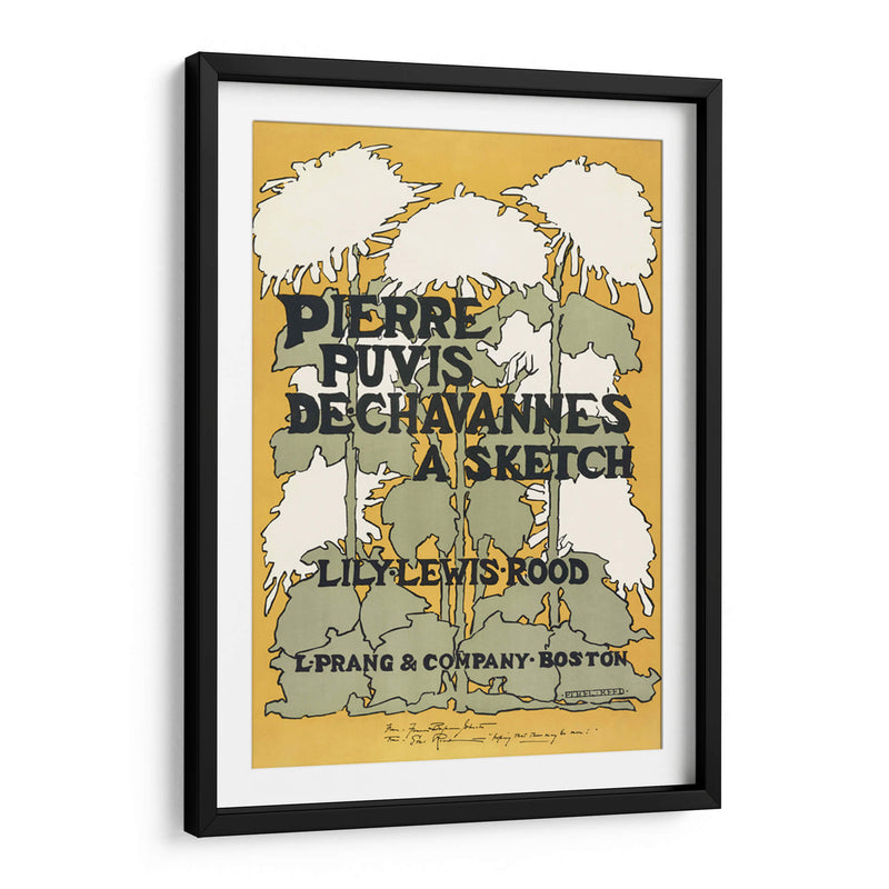 Pierre Puvis de Chavannes - Ethel Reed | Cuadro decorativo de Canvas Lab