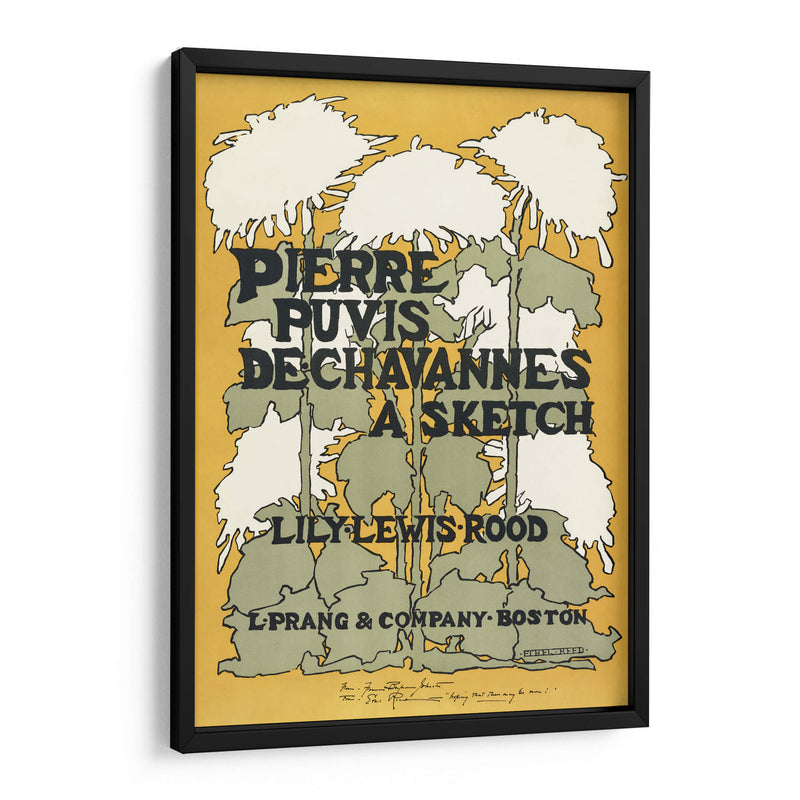 Pierre Puvis de Chavannes - Ethel Reed | Cuadro decorativo de Canvas Lab