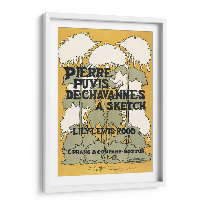 Pierre Puvis de Chavannes - Ethel Reed | Cuadro decorativo de Canvas Lab