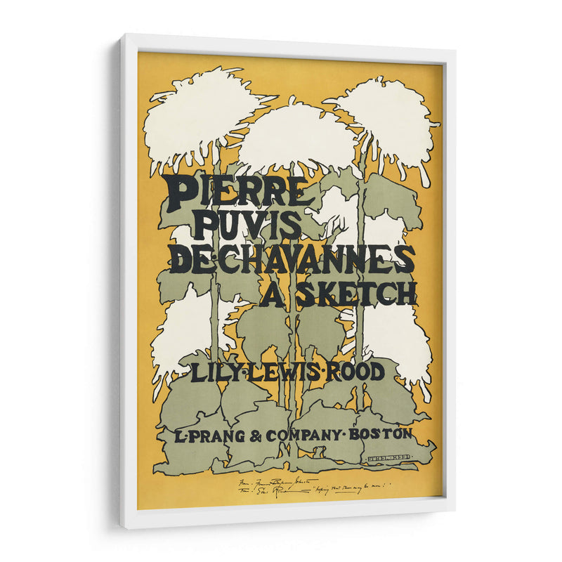 Pierre Puvis de Chavannes - Ethel Reed | Cuadro decorativo de Canvas Lab