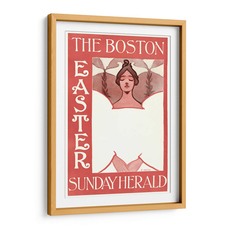 The Boston Easter Sunday Herald - Ethel Reed | Cuadro decorativo de Canvas Lab