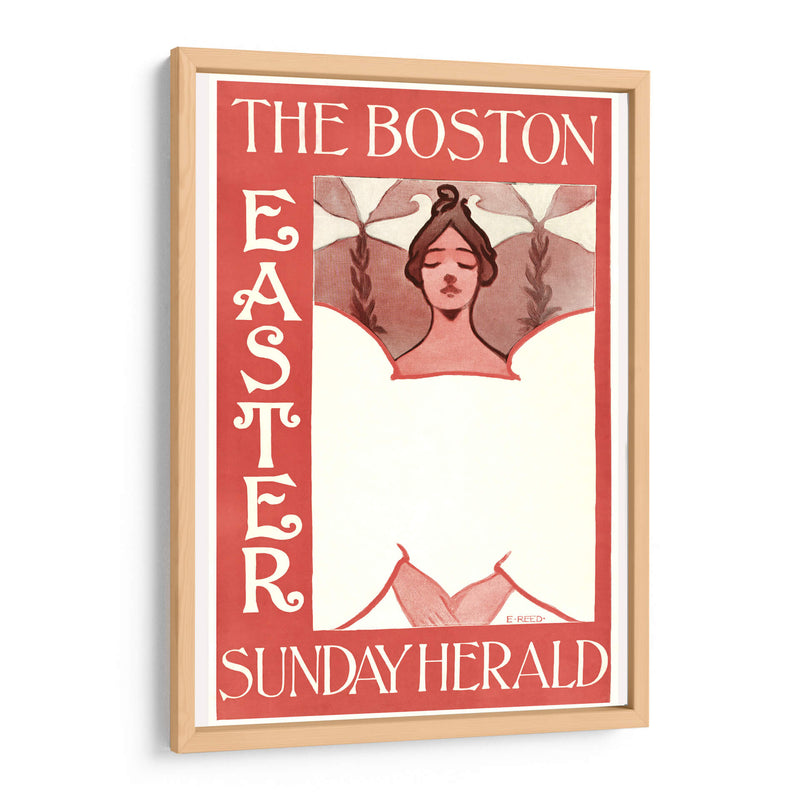 The Boston Easter Sunday Herald - Ethel Reed | Cuadro decorativo de Canvas Lab