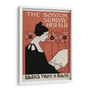 The Boston Sunday Herald - Ethel Reed | Cuadro decorativo de Canvas Lab