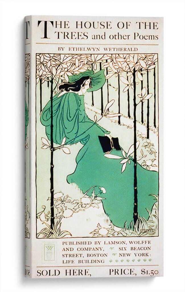 The House of the Trees - Ethel Reed | Cuadro decorativo de Canvas Lab