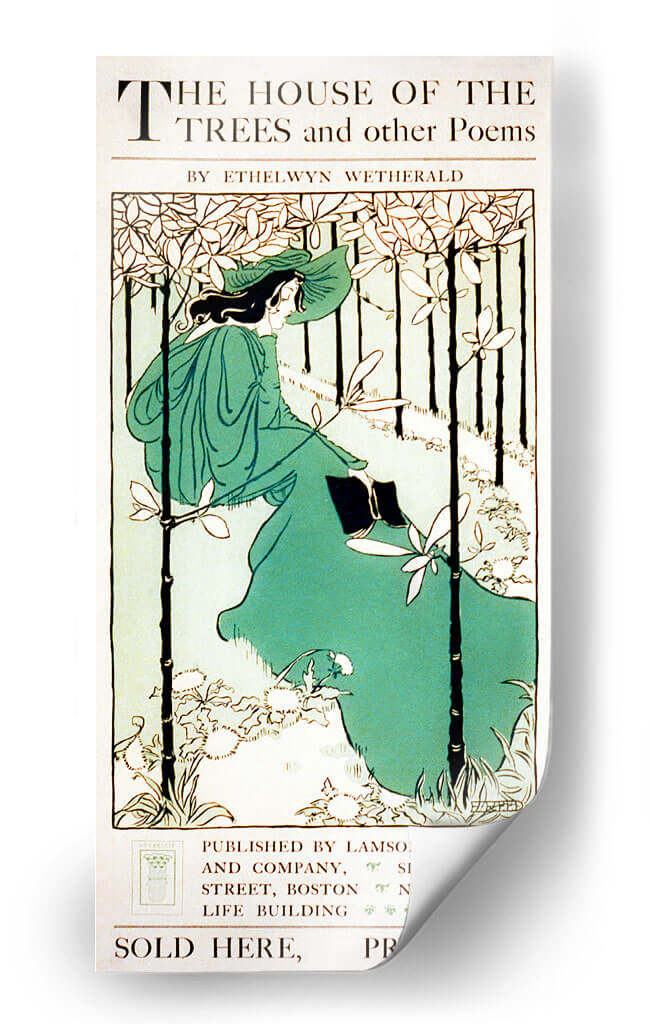 The House of the Trees - Ethel Reed | Cuadro decorativo de Canvas Lab