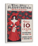 The New Illustrated Magazine - Ethel Reed | Cuadro decorativo de Canvas Lab