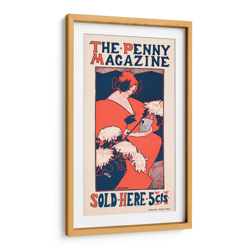 The Penny Magazine - Ethel Reed | Cuadro decorativo de Canvas Lab