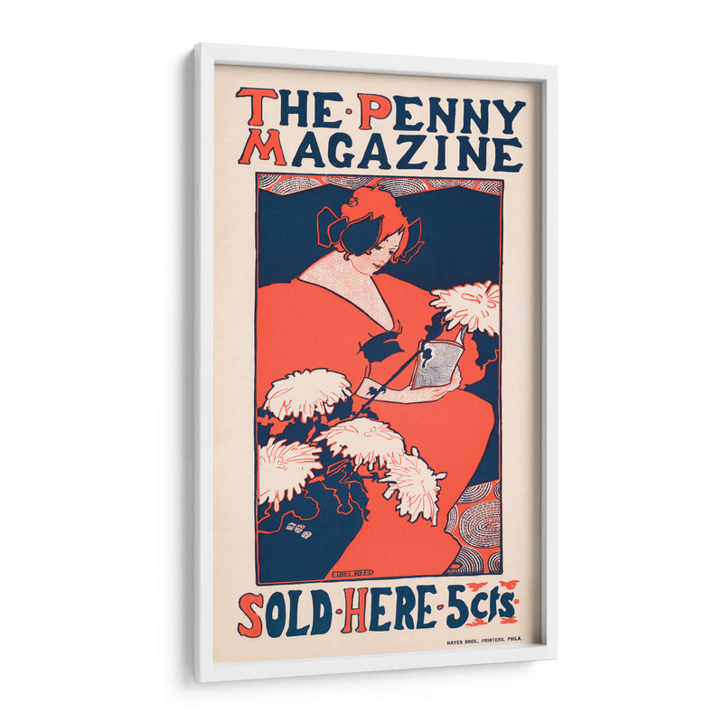 The Penny Magazine - Ethel Reed | Cuadro decorativo de Canvas Lab