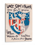 Uncle Sam's Church - Ethel Reed | Cuadro decorativo de Canvas Lab