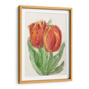 Dos tulipanes rojos - Sientje Mesdag-van Houten | Cuadro decorativo de Canvas Lab