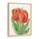 Dos tulipanes rojos - Sientje Mesdag-van Houten | Cuadro decorativo de Canvas Lab