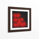 But first coffee | Cuadro decorativo de Canvas Lab