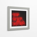 But first coffee | Cuadro decorativo de Canvas Lab