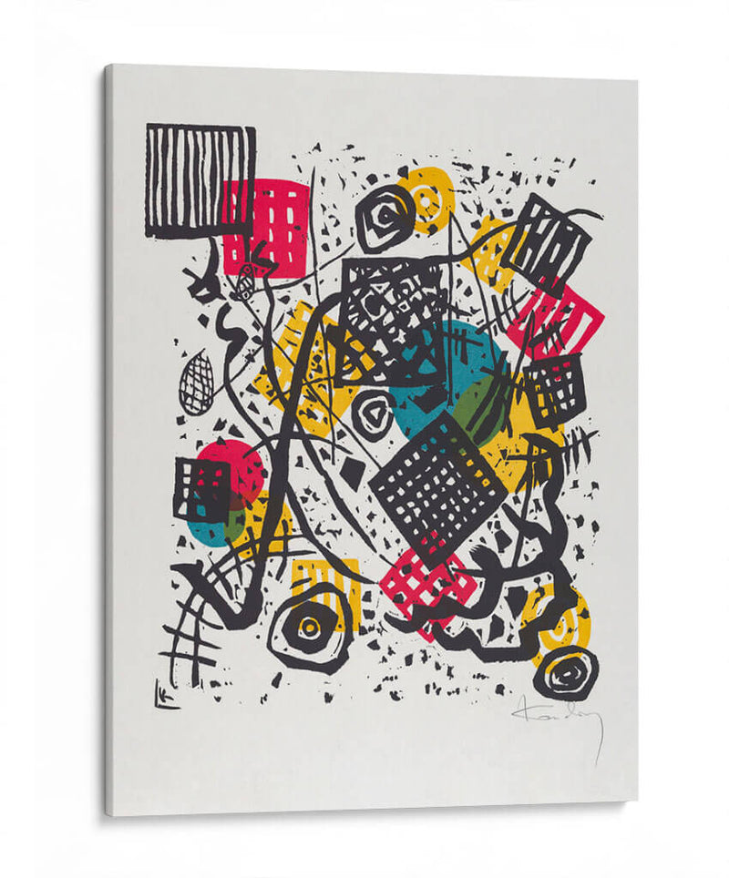 Pequeños mundos V - Wassily Kandinsky | Cuadro decorativo de Canvas Lab