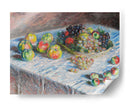 Apples and Grapes - II - Claude Monet | Cuadro decorativo de Canvas Lab